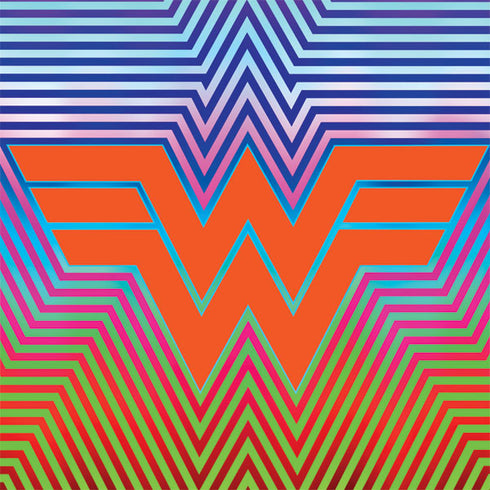 Wonder Woman 1984 (2020) Rainbow Chevron Logo iPhone 13 Pro Max Folio Case