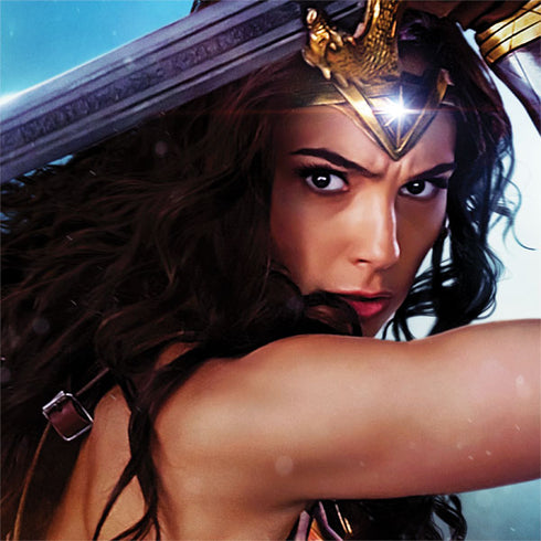 DC Comics Wonder Woman Battle Ready Poster Galaxy A20 Clear Case