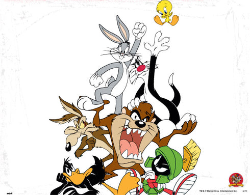 Looney Tunes All Together Galaxy Buds Plus Skin