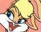 Looney Tunes Lola Bunny Zoomed In Amazon Echo Buds Skin