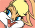 Looney Tunes Lola Bunny Zoomed In iPhone 15 Skin