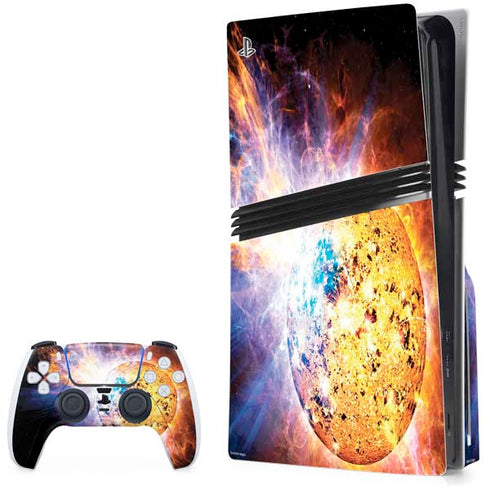 StockTrek PS5 Pro Disk Bundle Skin