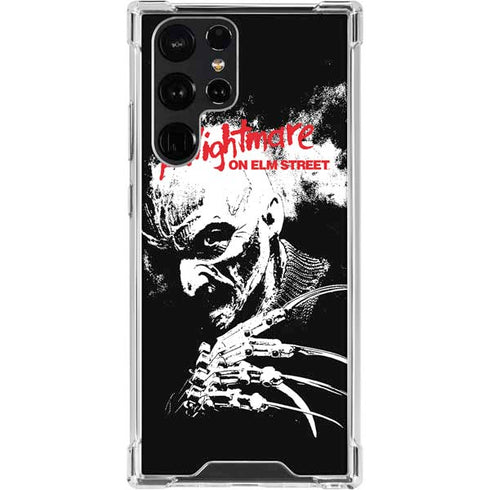 A Nightmare on Elm Street Galaxy S23 Ultra Clear Case