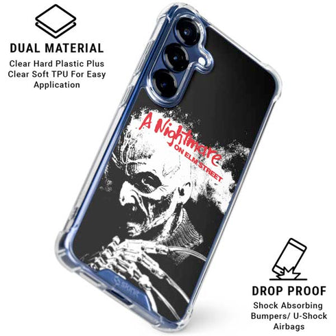 A Nightmare on Elm Street Galaxy S25 Clear Case