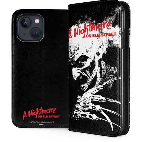 A Nightmare on Elm Street iPhone 15 Plus Folio Case