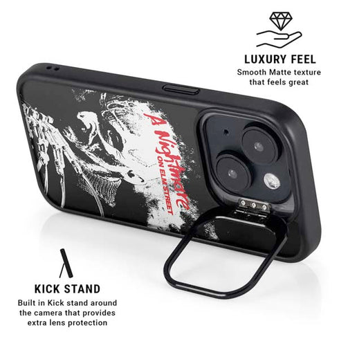 A Nightmare on Elm Street iPhone 15 Plus Kickstand Case