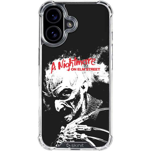 A Nightmare on Elm Street iPhone 16 Plus Clear Case
