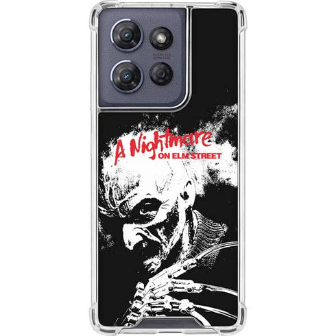 A Nightmare on Elm Street Moto G 5G (2025) Clear Case