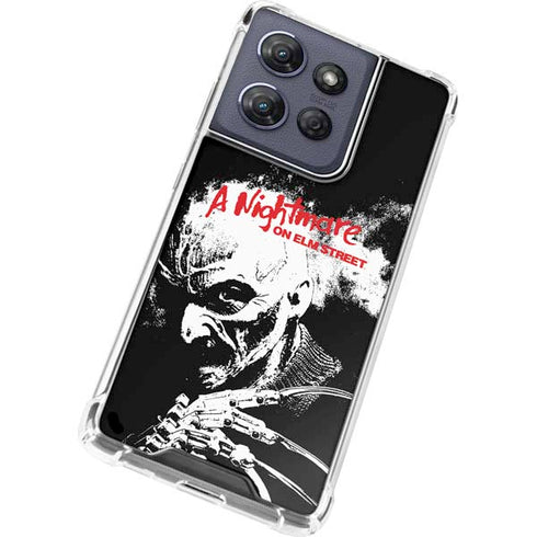 A Nightmare on Elm Street Moto G 5G (2025) Clear Case