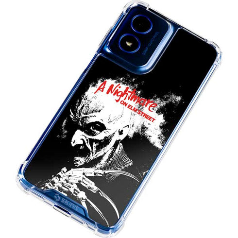 A Nightmare on Elm Street Moto G Play 4G (2024) Clear Case