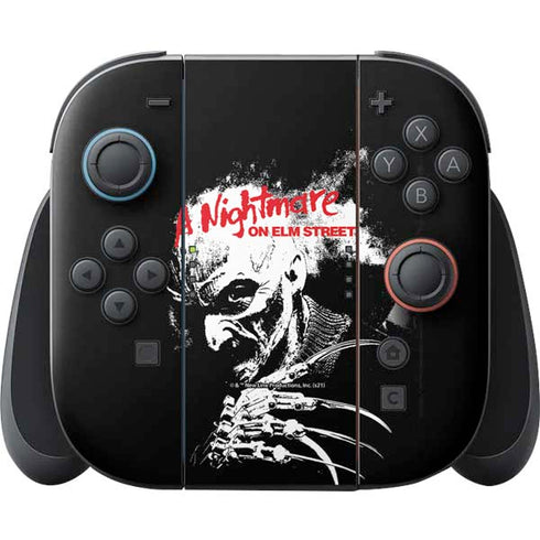 A Nightmare on Elm Street Nintendo Switch 2 (2025) Joy-Con Controller Skin