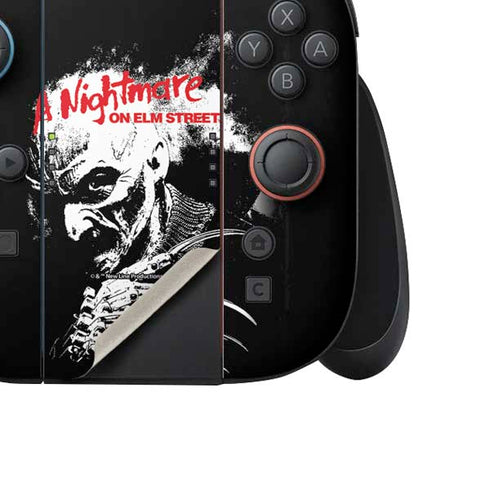 A Nightmare on Elm Street Nintendo Switch 2 (2025) Joy-Con Controller Skin