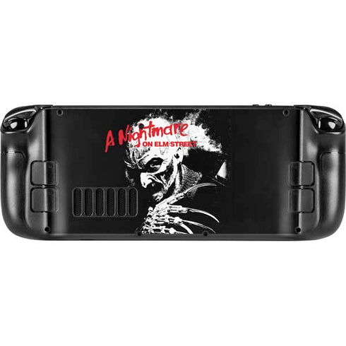 A Nightmare on Elm Street Steam Deck Handheld Gaming Computer OLED Skin