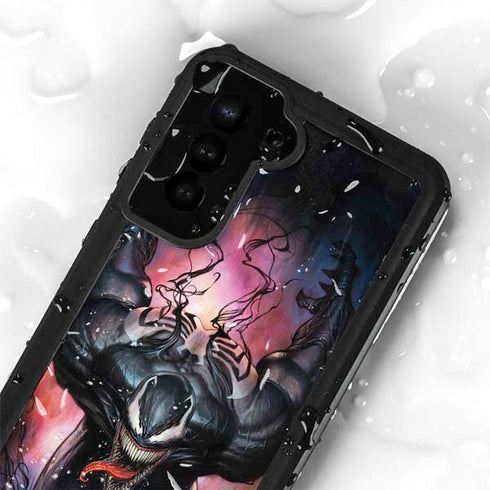 Marvel Venom Absolute Carnage by Adi Granov Galaxy S23 Plus Waterproof Case