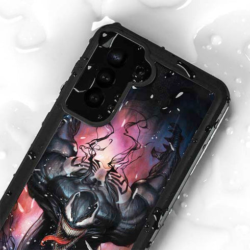Marvel Venom Absolute Carnage by Adi Granov Galaxy S24 Plus Waterproof Case
