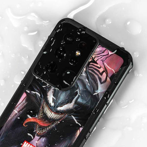 Marvel Venom Absolute Carnage by Adi Granov Galaxy S24 Ultra Waterproof Case