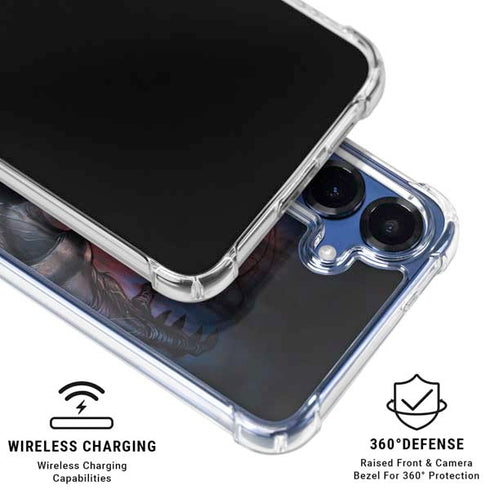 Marvel Venom Absolute Carnage by Adi Granov Galaxy S25 Clear Case