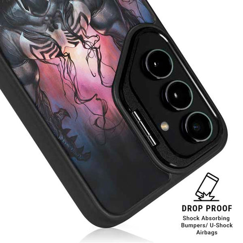 Marvel Venom Absolute Carnage by Adi Granov Galaxy S25 Plus Kickstand Case