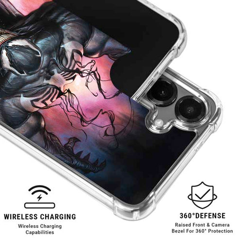 Marvel Venom Absolute Carnage by Adi Granov Galaxy S26 Clear Case