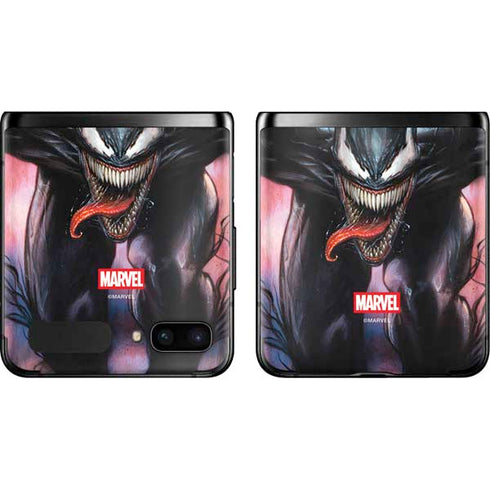 Marvel Venom Absolute Carnage by Adi Granov Galaxy Z Flip Skin