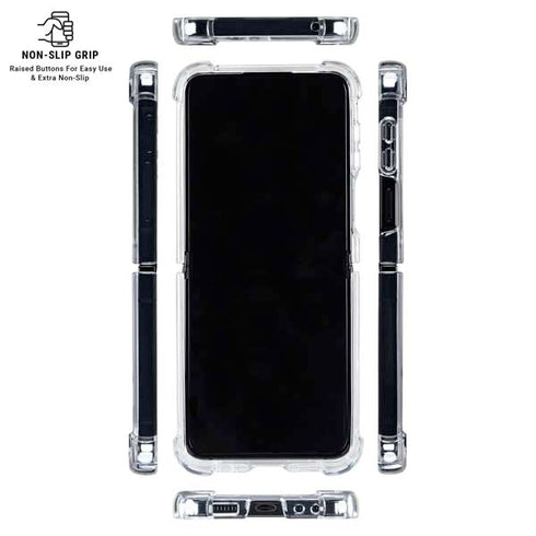 Marvel Venom Absolute Carnage by Adi Granov Galaxy Z Flip6 Clear Case