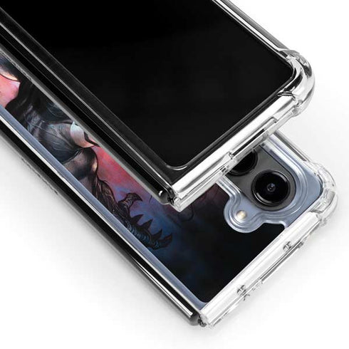 Marvel Venom Absolute Carnage by Adi Granov Galaxy Z Fold5 5G Clear Case