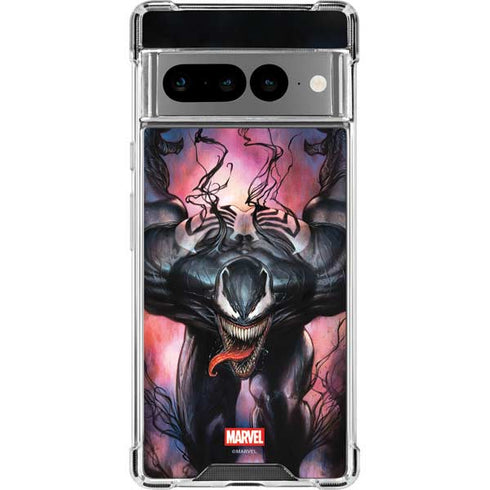 Marvel Venom Absolute Carnage by Adi Granov Google Pixel 7 Pro Clear Case