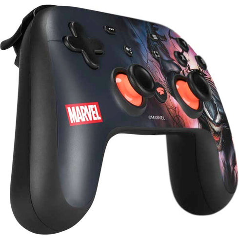 Marvel Venom Absolute Carnage by Adi Granov Google Stadia Controller Skin