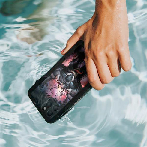 Marvel Venom Absolute Carnage by Adi Granov iPhone 11 Pro Waterproof Case