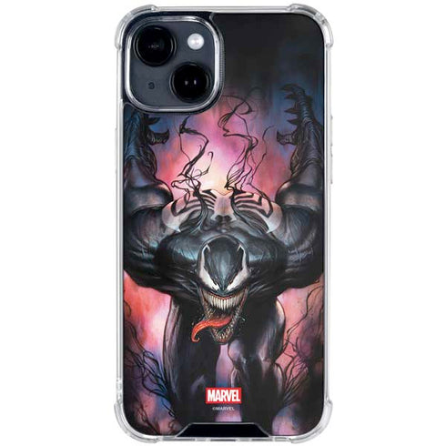 Marvel Venom Absolute Carnage by Adi Granov iPhone 14 Plus Clear Case