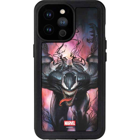 Marvel Venom Absolute Carnage by Adi Granov iPhone 14 Pro Max Waterproof Case