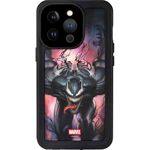 Marvel Venom Absolute Carnage by Adi Granov iPhone 14 Pro Waterproof Case