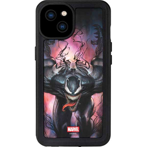 Marvel Venom Absolute Carnage by Adi Granov iPhone 15 Plus Waterproof Case