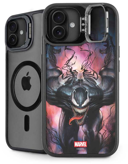 Marvel Venom Absolute Carnage by Adi Granov iPhone 16 Plus Kickstand Case