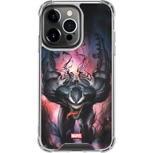 Marvel Venom Absolute Carnage by Adi Granov iPhone 16 Pro Clear Case
