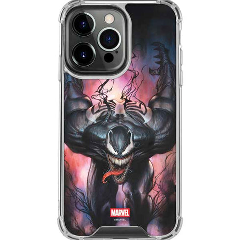 Marvel Venom Absolute Carnage by Adi Granov iPhone 16 Pro Max Clear Case