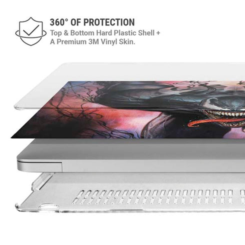 Marvel Venom Absolute Carnage by Adi Granov MacBook Pro 15in (2016-19) Case plus Skin