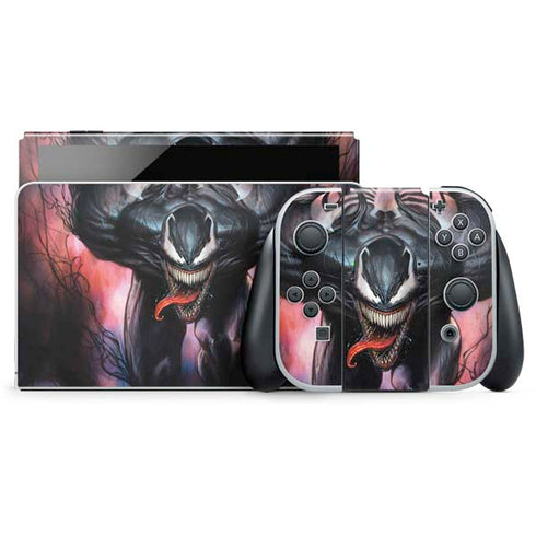 Marvel Venom Absolute Carnage by Adi Granov Nintendo Switch OLED (2021) Skin