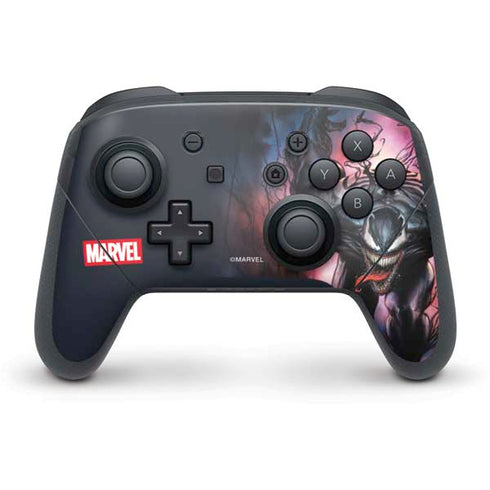 Marvel Venom Absolute Carnage by Adi Granov Nintendo Switch Pro Controller Skin