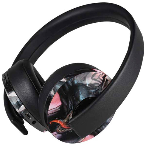 Marvel Venom Absolute Carnage by Adi Granov PlayStation 4 Gold Wireless Headset Skin