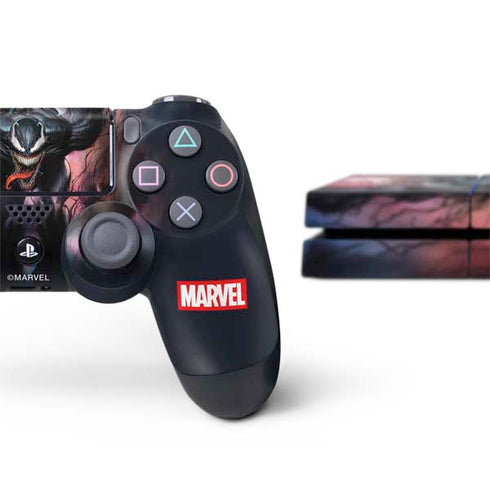 Marvel Venom Absolute Carnage by Adi Granov PS4 Console and Controller Bundle Skin