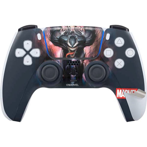 Marvel Venom Absolute Carnage by Adi Granov PS5 Pro Disk Bundle Skin