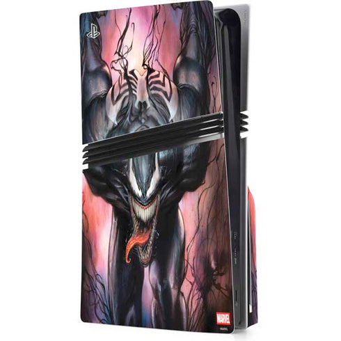 Marvel Venom Absolute Carnage by Adi Granov PS5 Pro Disk Console Skin