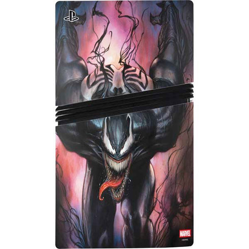 Marvel Venom Absolute Carnage by Adi Granov PS5 Pro Disk Console Skin