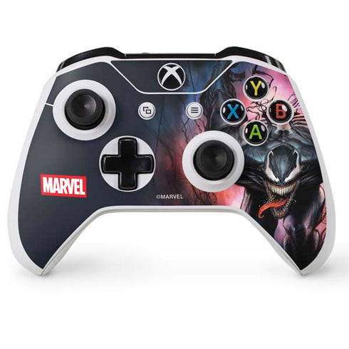 Marvel Venom Absolute Carnage by Adi Granov Xbox One S Console and Controller Bundle Skin