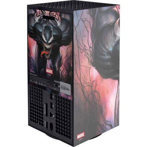 Marvel Venom Absolute Carnage by Adi Granov Xbox Series X Console Skin