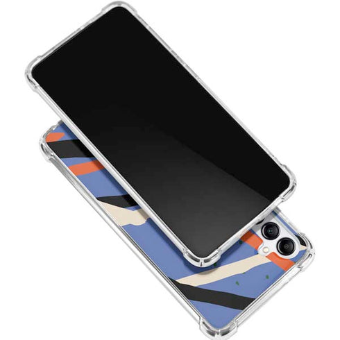 Abstract Lines Galaxy A16 5G Clear Case