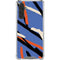 Abstract Lines Galaxy A17 Clear Case