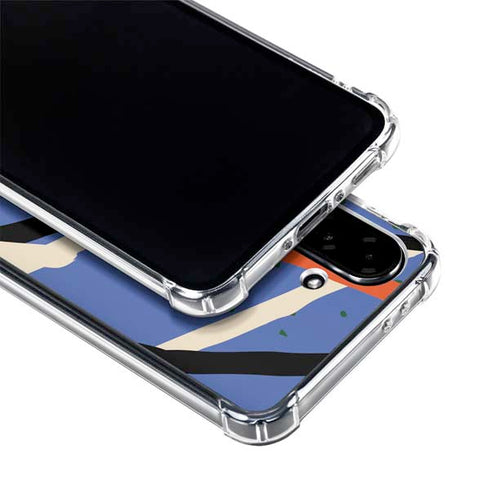 Abstract Lines Galaxy A36 5G Clear Case