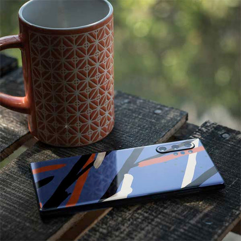 Abstract Lines Galaxy Note 10 Plus Skin